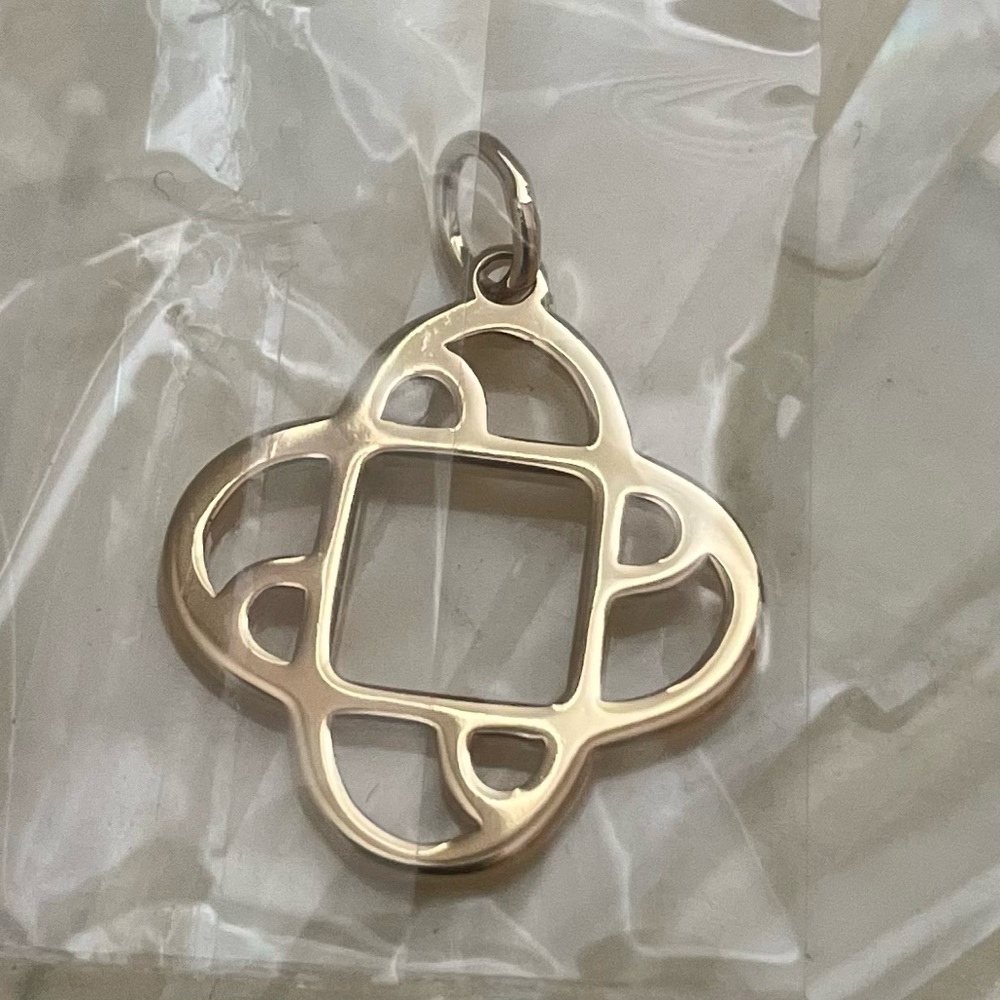 Elegant Gold Pendant Charm